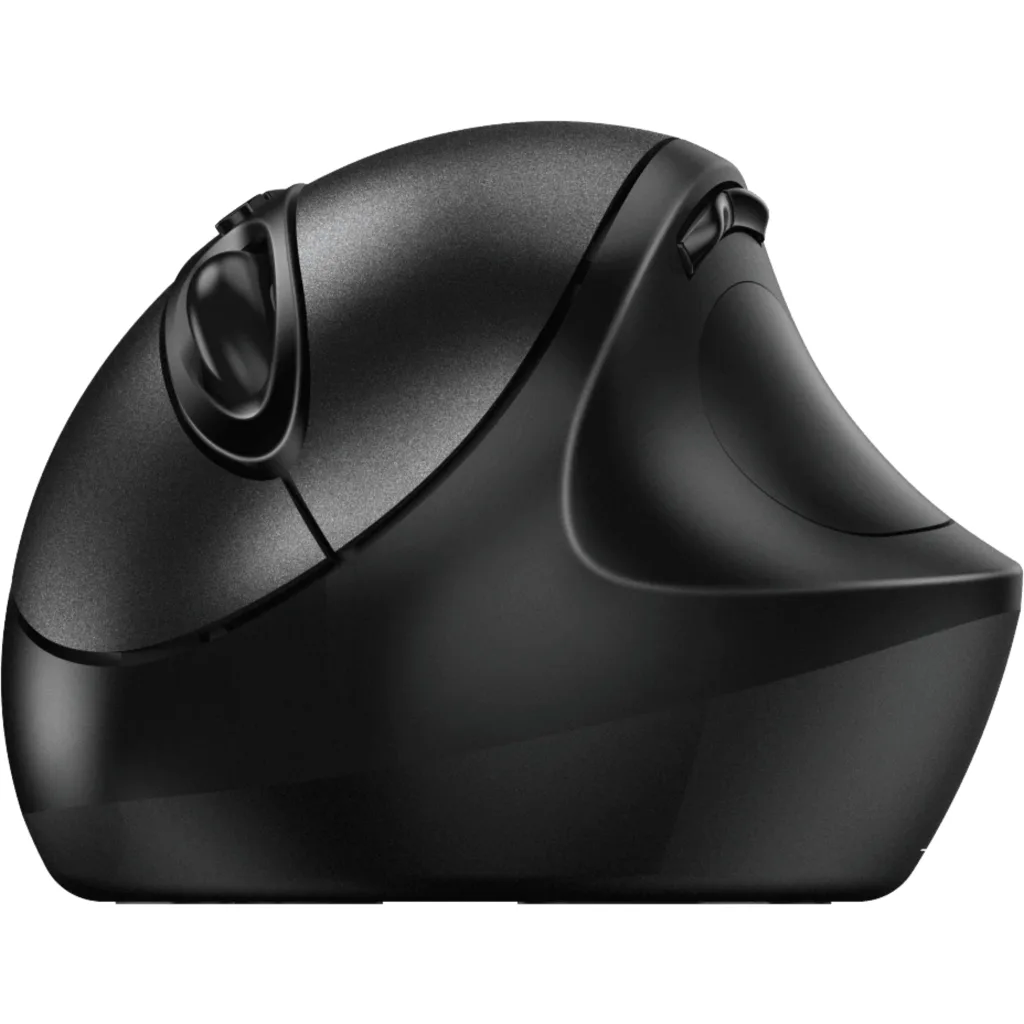 Imagen 1 de GENIUS MOUSE INALAMBRICO 2,4GHZ ERGONOMETRICO BLACK-ERGO-8300S-BK