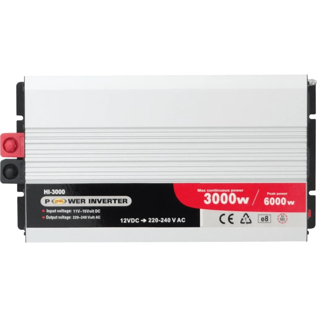 Imagen 3 de 3000W 11-15V/12VDC-in 220V-out inversor 2-Multinorma c/Vents HI-3000