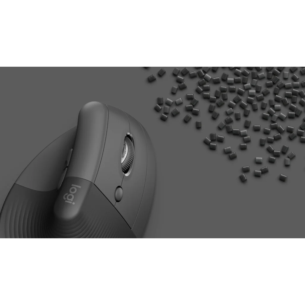 Imagen 6 de Mouse Ergonómico Inalámbrico Logitech Lift Vertical Óptico 4000DPI 6 BT Grafito