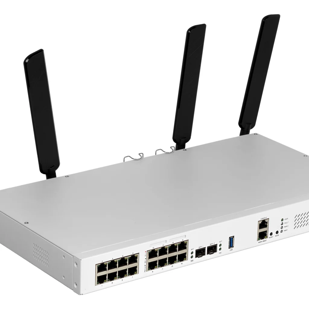 Imagen 4 de MIKROTIK WiFi6 17-1000(8-PoE+) 150W 2-SFP+ 5/2,4GHz USB L2 2-220VAC