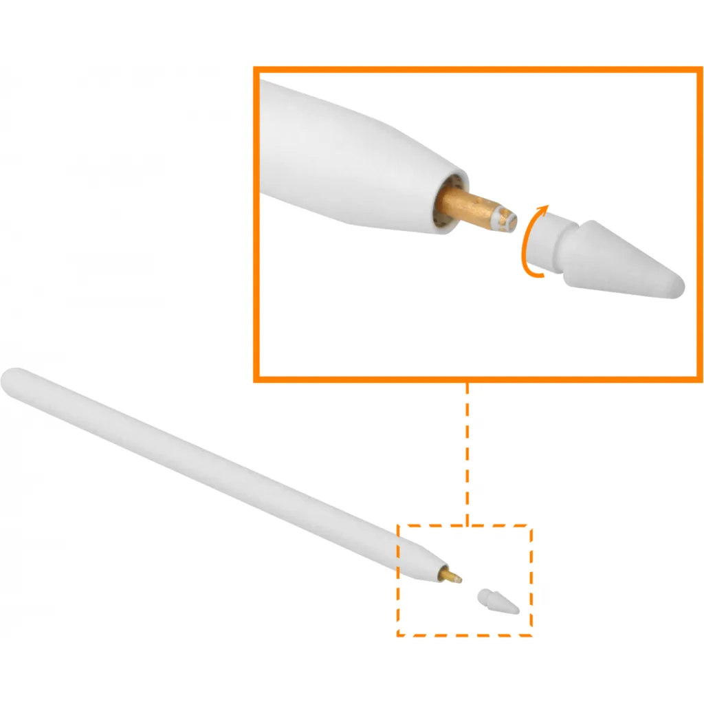 Imagen 2 de APPLE Pencil Gen2 para iPad Pro12,9/3-4gen Pro11/1-2gen MU8F2AM/A A205