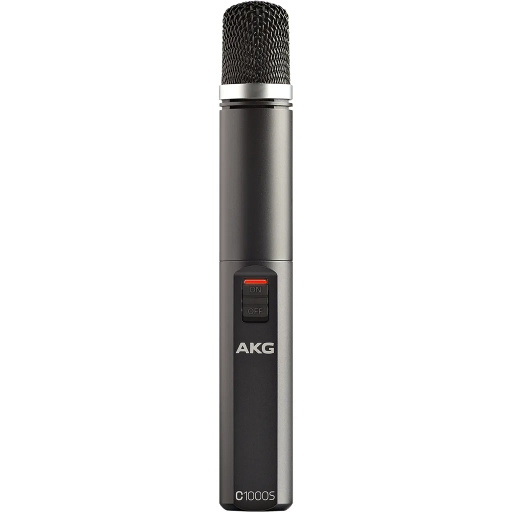 Micrófono AKG C1000 S - Condensador Compacto para Estudio y Vivo