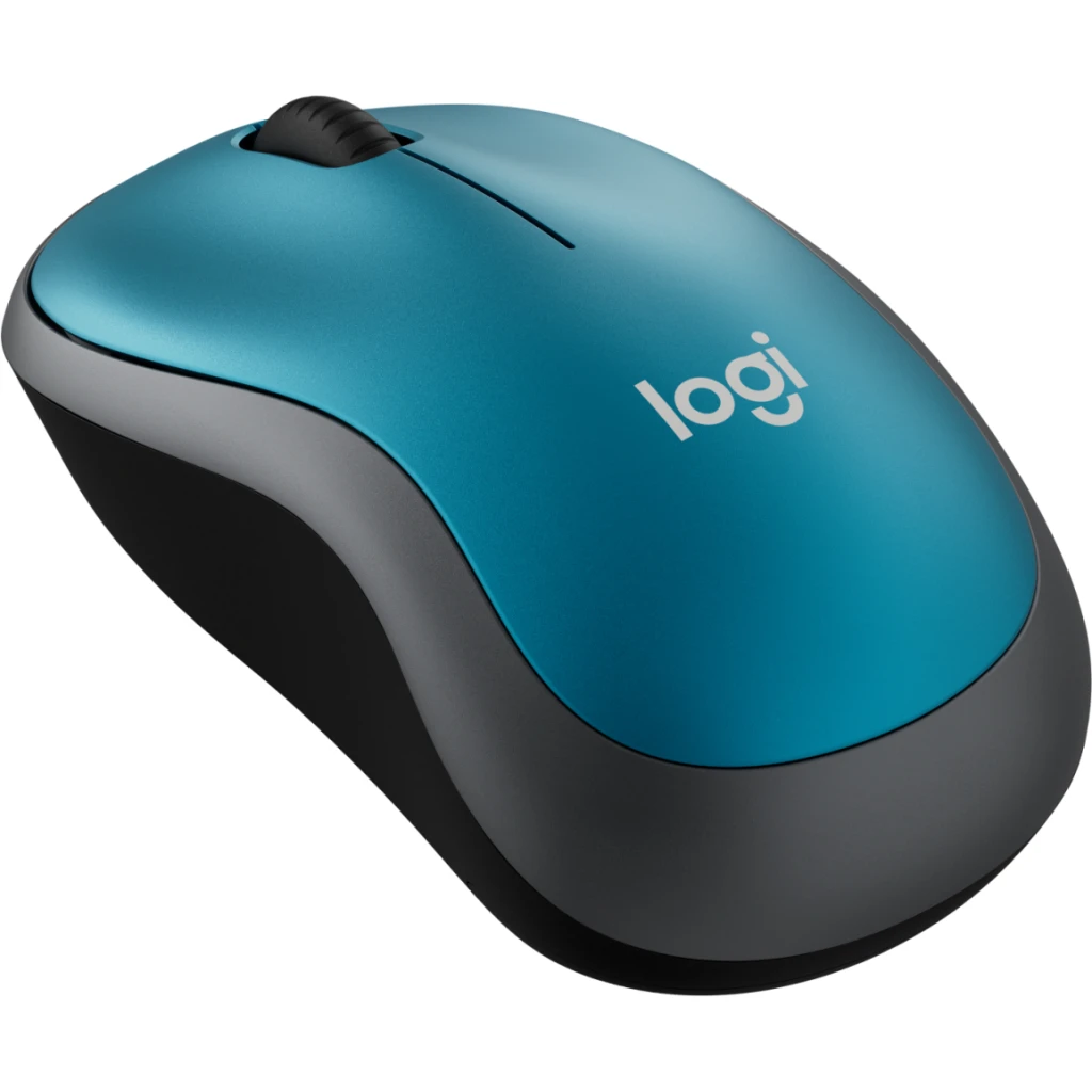 Imagen 5 de Mouse Inalámbrico Logitech M185 Óptico 1000dpi Recp. USB color Azul