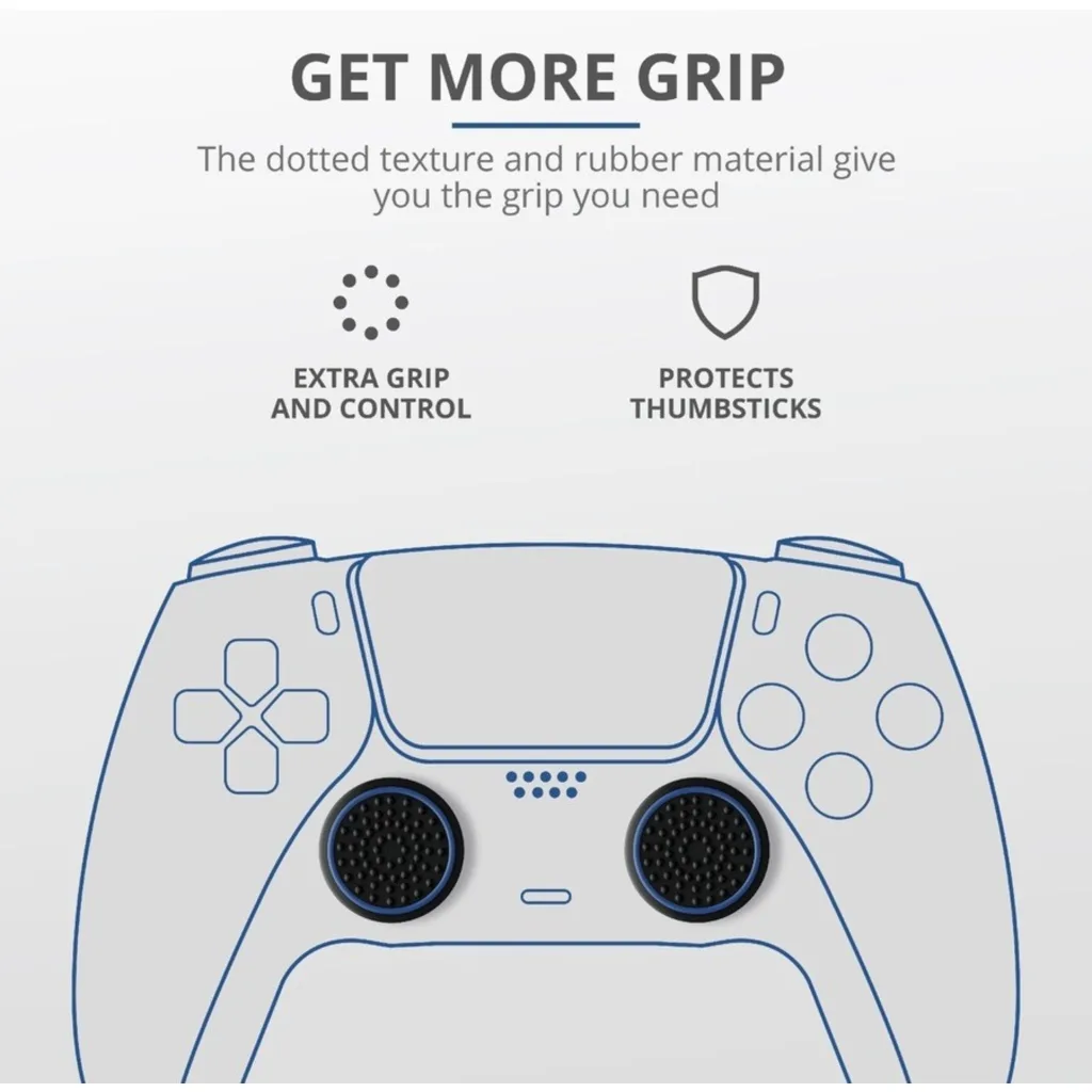 Imagen 4 de Trust GXT266 4-PACK THUMB GRIPS PS5