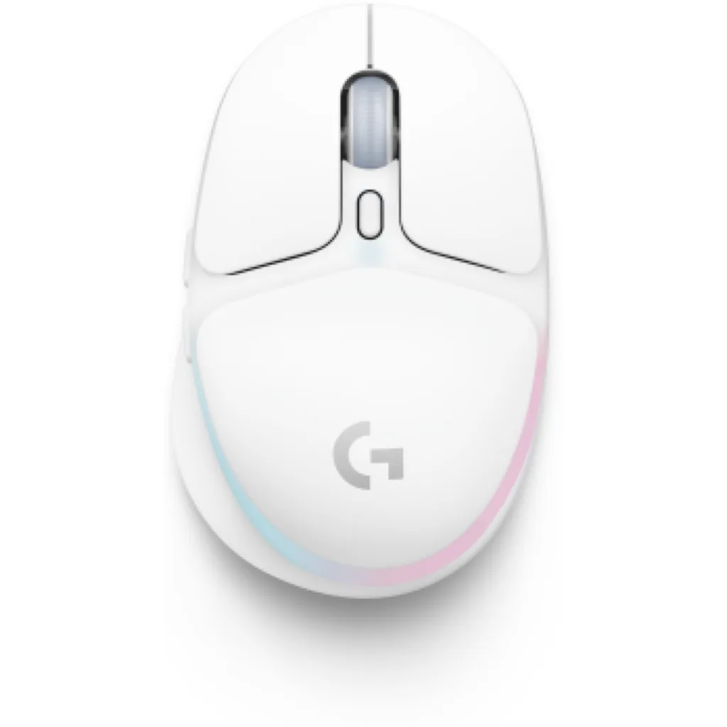 Imagen 2 de Mouse Inalámbrico Logitech G705 Gaming 8.200dpi RGB 3 Zonas Color Blanco