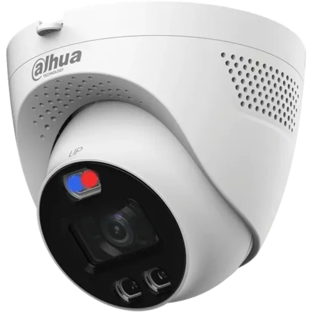 DH-HAC-ME1239TQN-A-PV-0280B-S2. Camara HDCVI Eyeball 2MP Active Deterrence dual Iluminacion 40m lent