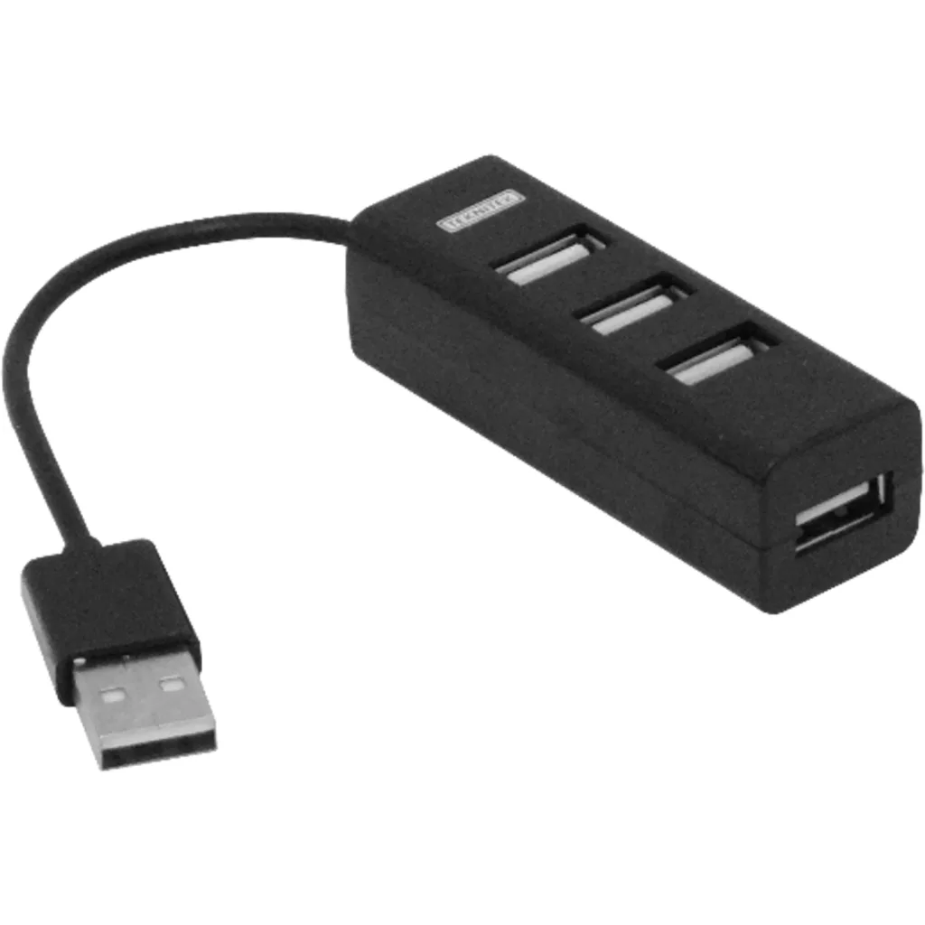 Imagen 2 de HUB 4-USB-2.0 Cable-10cm no-permite-fuente-poder 480mbps