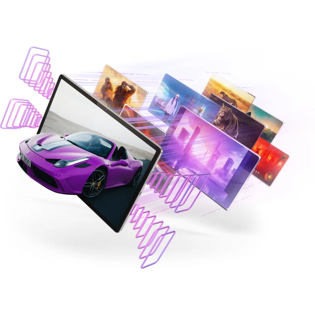 Imagen 14 de Tablet Lenovo IdeaTabPro TB373FU MTekD 8300 8GB 256GB 12.7"WIFI BT+Case+Pen+Buds
