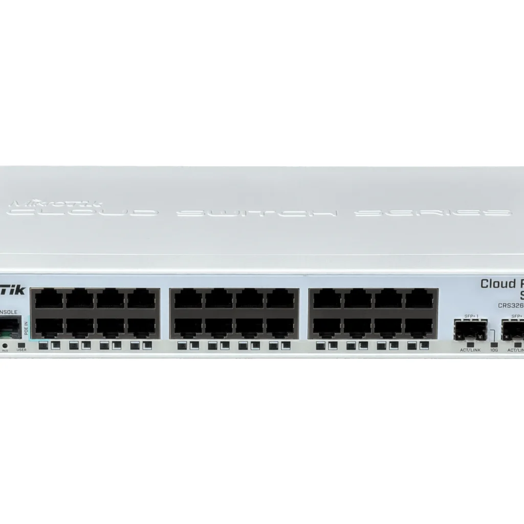Imagen 4 de Switch MikroTik CRS326-24G-2S+IN, 24 Prts 10/100/1000 2x SFP+ Administrable