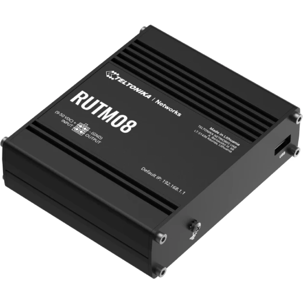 Imagen 1 de Router industrial con 4 puertos Gigabit, soporte para 128 VLAN, multiples VPN y 