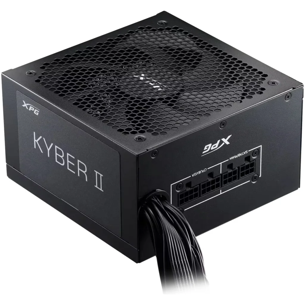 Imagen 6 de Fuente de Poder XPG KYBER II 850W 80+ Gold Ventilador 120 mm PFC Activo 