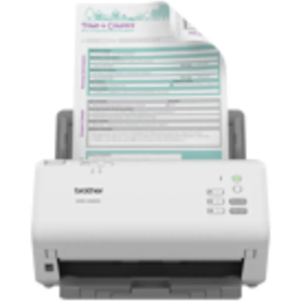 Imagen 3 de Escáner de Escritorio Brother ADS-4300N, Prof 600ppp 80ppm Doble Cara LAN USB2.0