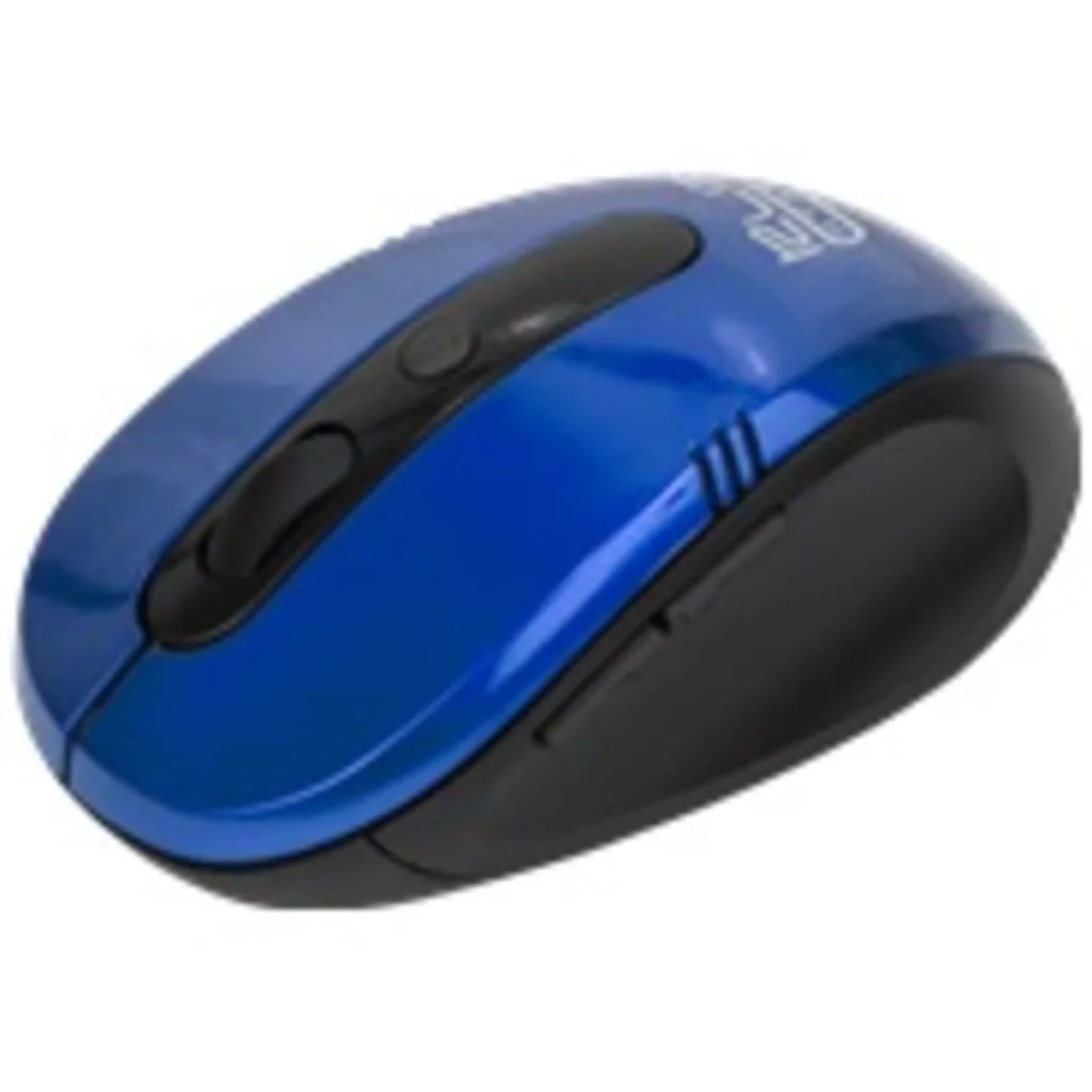 Imagen 1 de Mouse Inalámbrico KlipX KMW-330BL Óptico 1600dpi 6 botones Receptor USB Azul