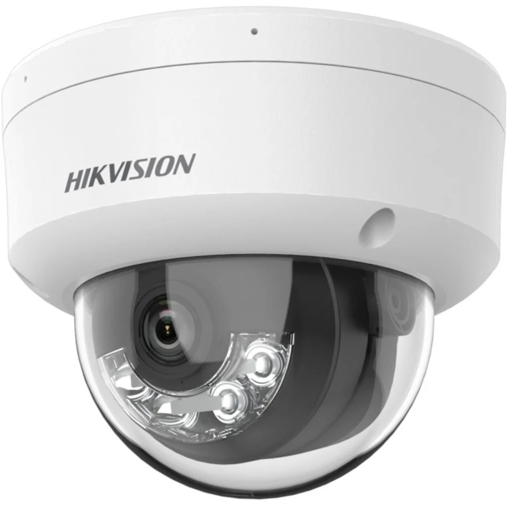 Cámara Hikvision Domo 2MP 2.8mm IP67 IK08 30mt MIC Dual LIght AcuSense
