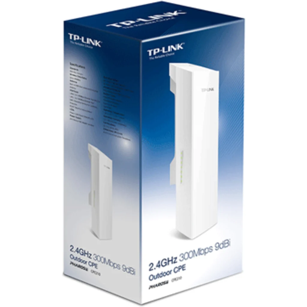 TP-LINK ANTENA EXTERIOR CPE 9dBi 2.4GHz 300Mbps ES / CPE210