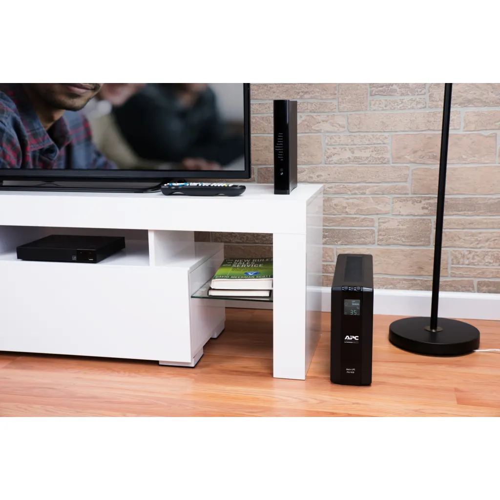 Imagen 4 de UPS APC BR900MI Back UPS Pro BR 900VA 6 salidas, AVR, interfaz USB RJ-45 LCD