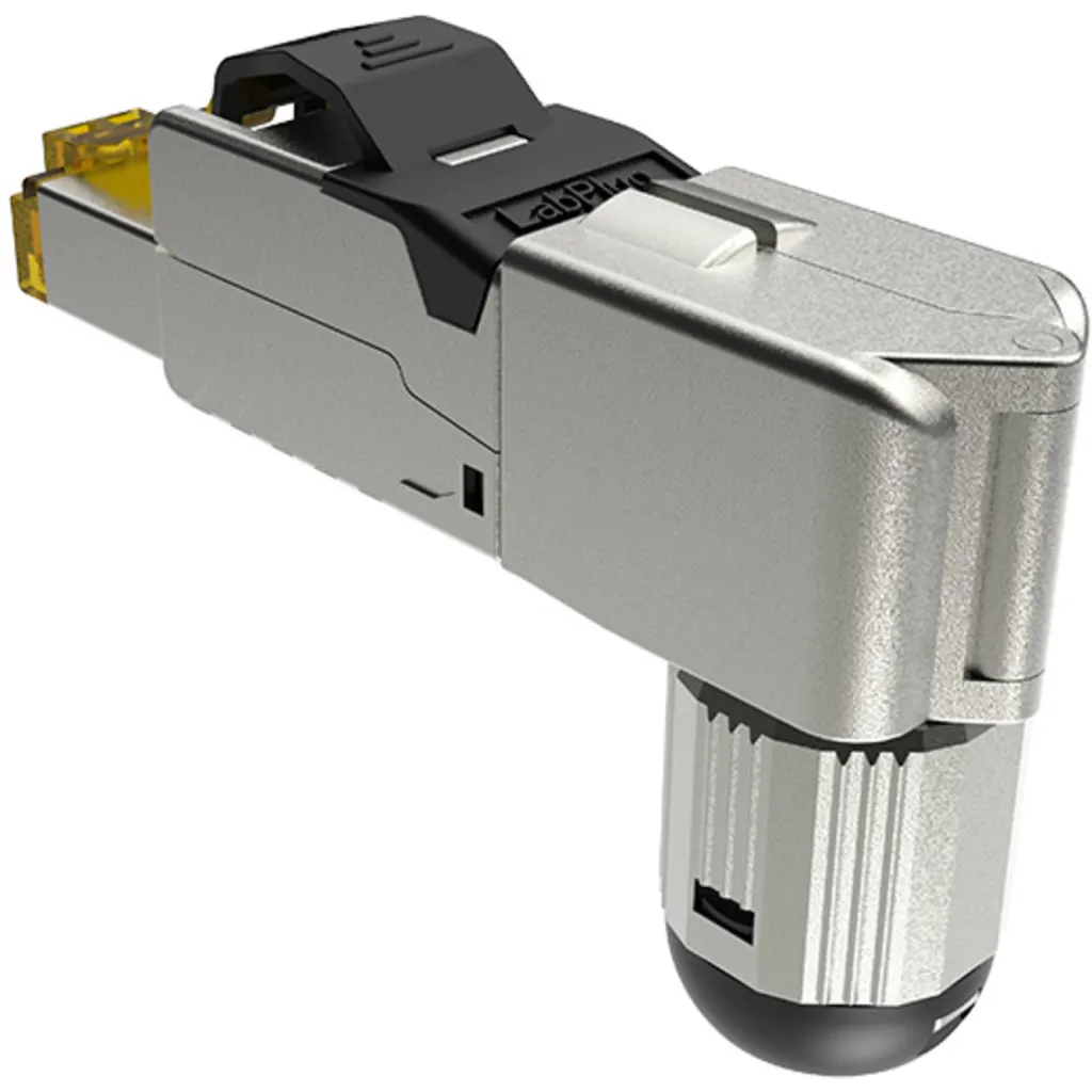 Imagen 3 de Nexxt Solutions Infrastructure - Modular Plug Termination Link - Cat6A - Packaged Quantity: 1 - 90 grados