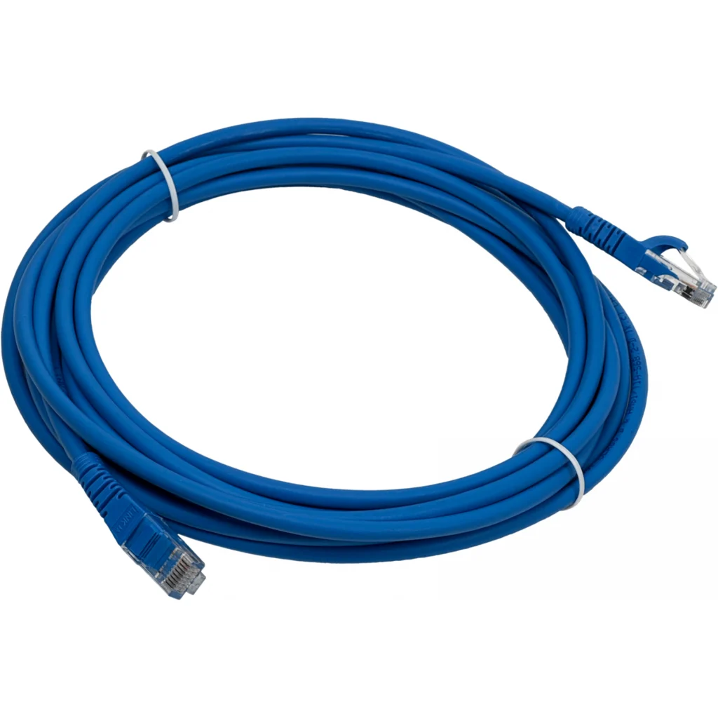 Imagen 2 de LINKMADE 5MT CAT5E AZUL LSZH CABLE PATCH INYECTADO MULTIFILAR