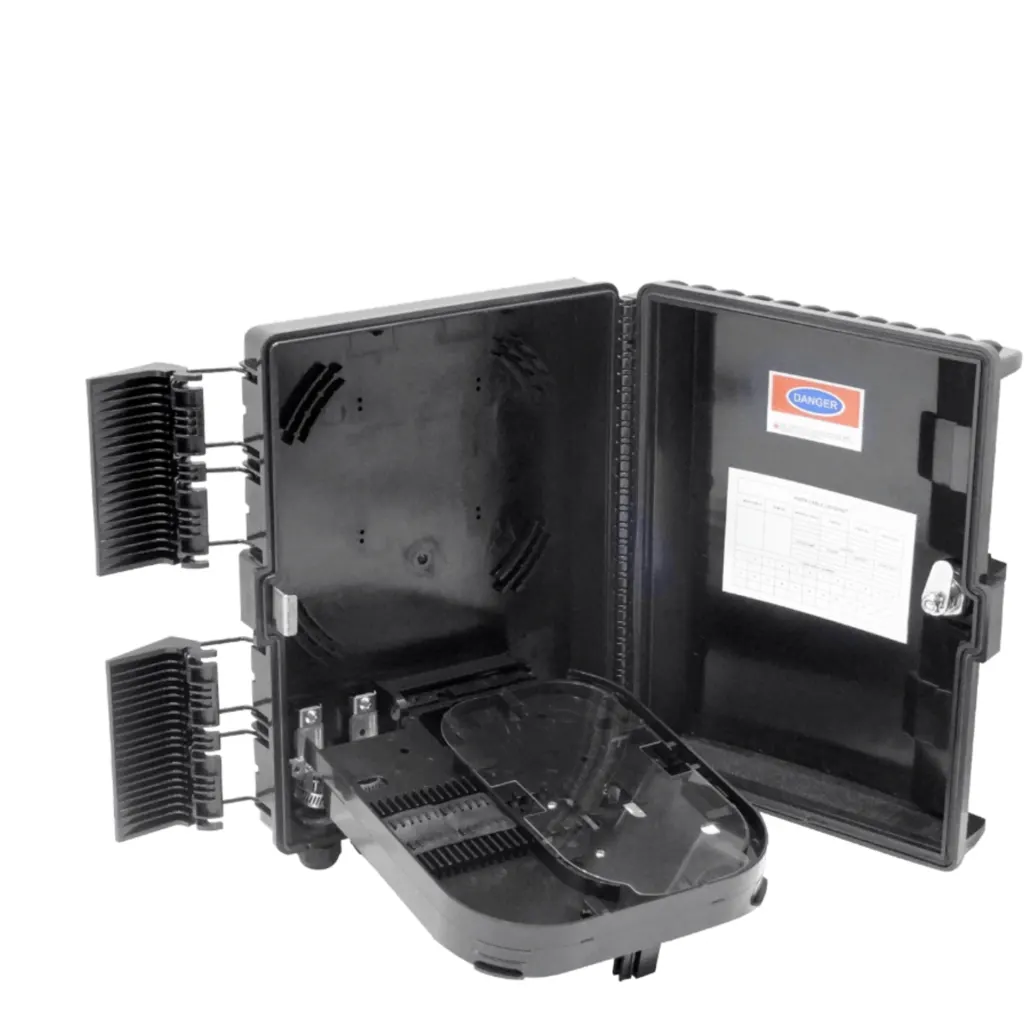 Imagen 2 de Negra 16-CL-Rectang 2-Estopa IP65 c/Llave Caja Fibra NAP req-coplas