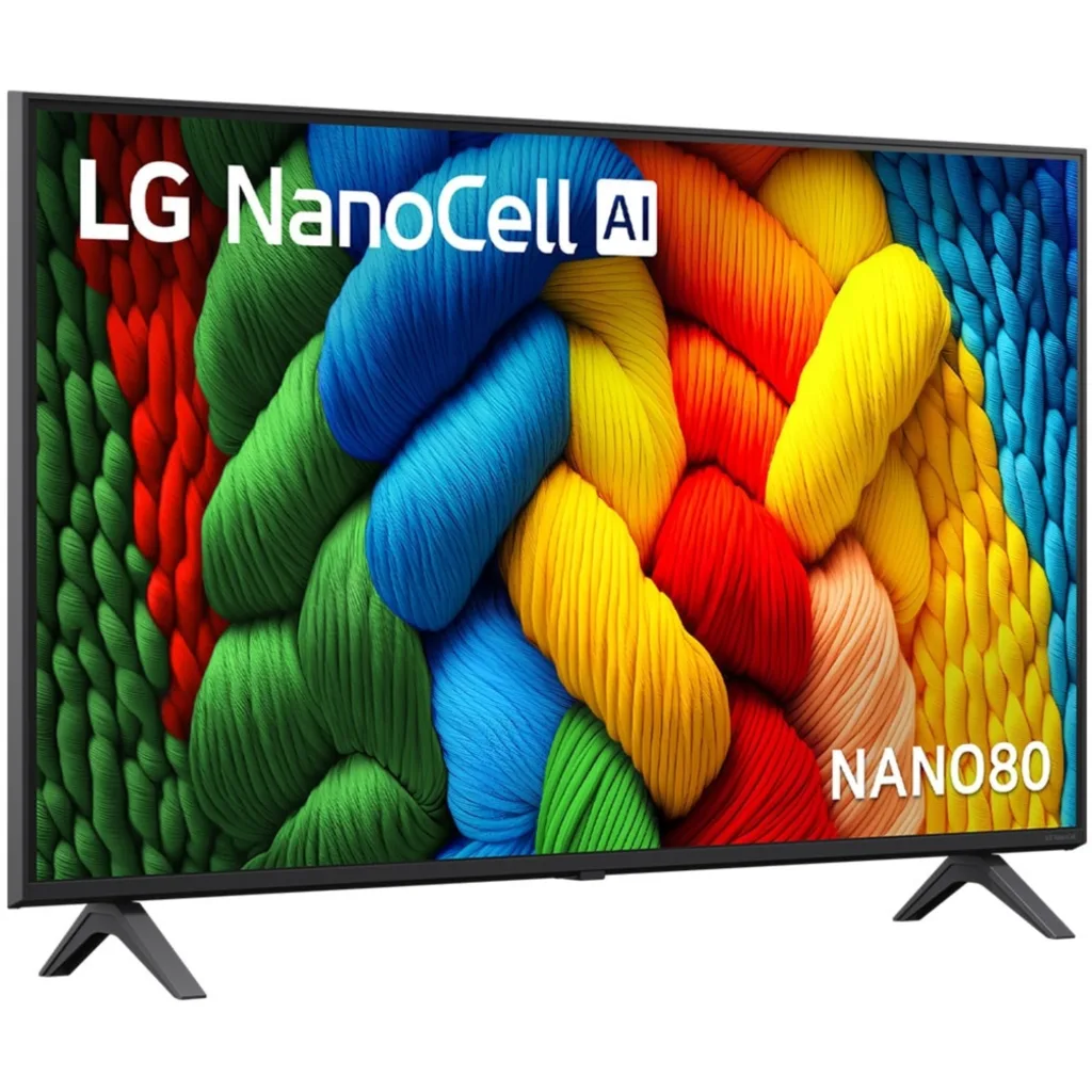 Imagen 2 de Televisor LG NanoCell AI NANO80 43" 4K UHD SmartTV WiFi LAN Bt5.1 3*HDMI 2*USB