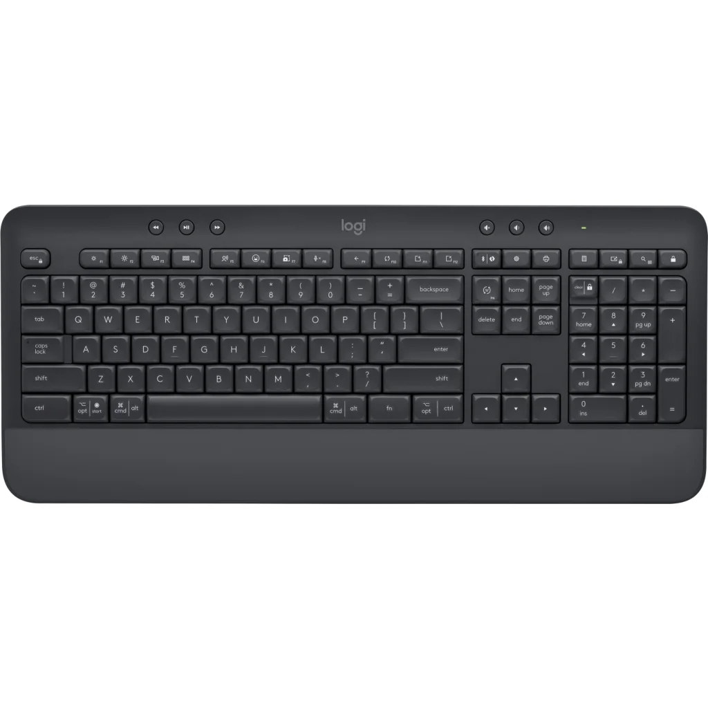 Teclado Inalámbrico Logitech K650, QWERTY Español BT5.1 Recp USB Color Grafito