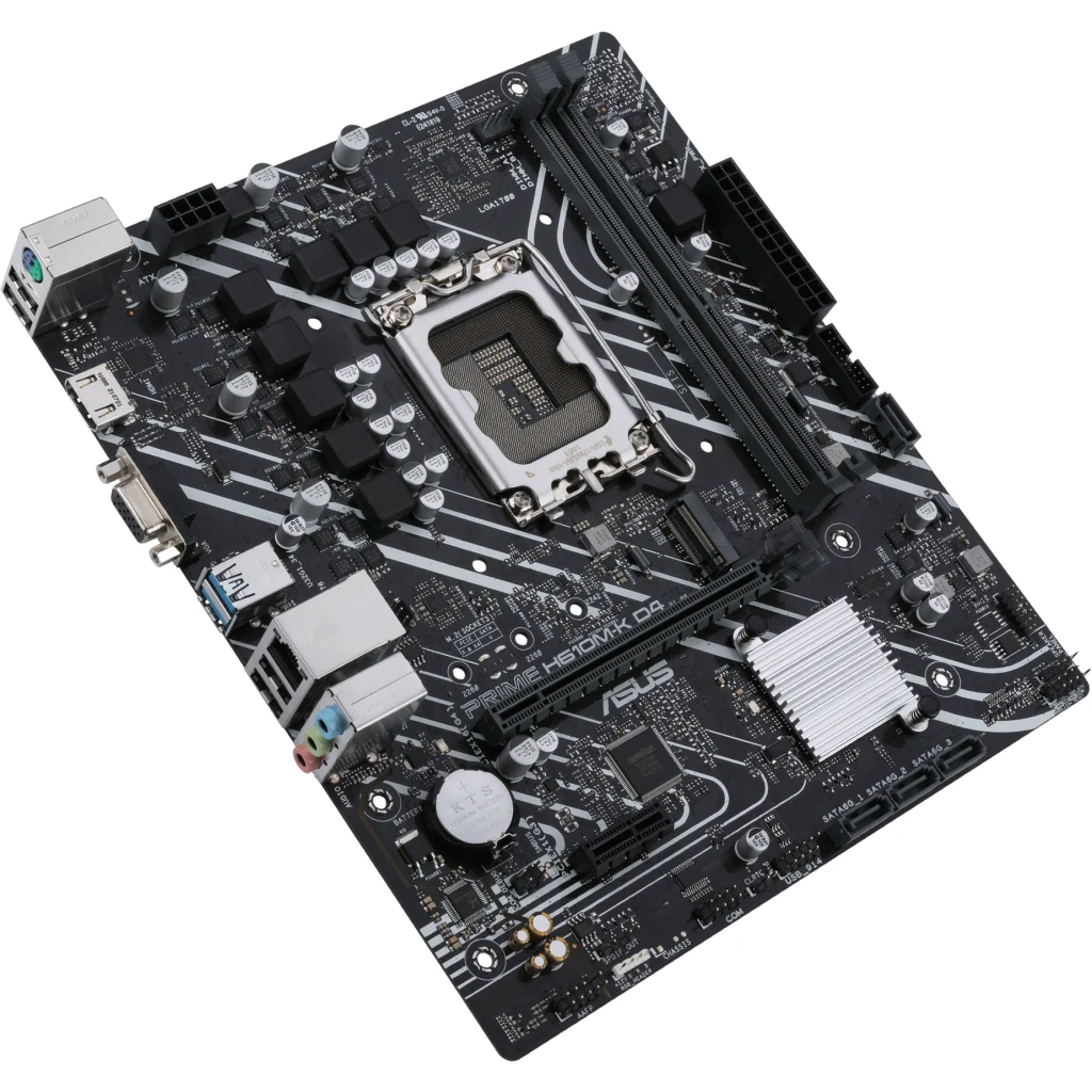 Imagen 3 de Tarjeta Madre Asus PRIME H610-K D4-CSM DDR4 LGA1700 14°G 2*DDR4 HDMI mATX