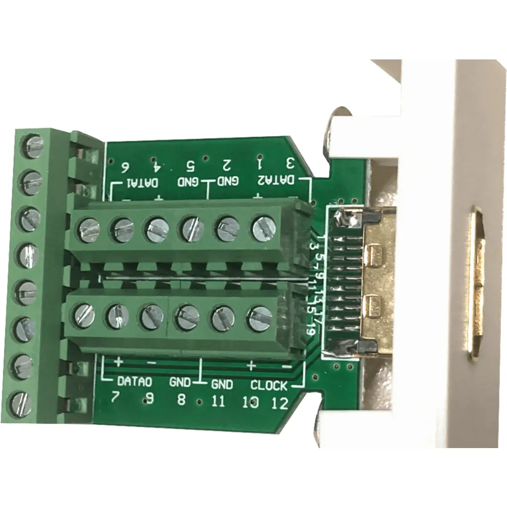 Imagen 1 de Modulo 1-HDMI Hembra-Regleta-20p para Placa Multimedia FQ1-FQ2-FQ3