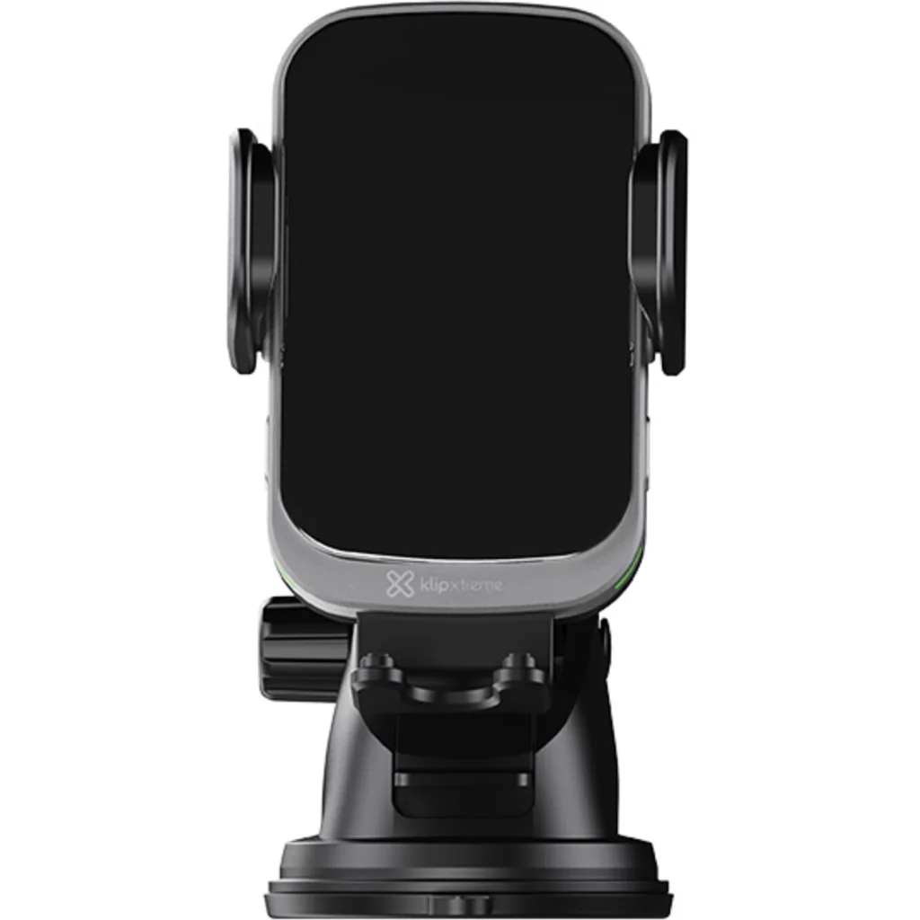 Imagen 1 de Klip Xtreme - Car wireless charging holder - 15 Watt - 24 pin USB-C - Cellular phone - Wireless - Para Smartphones - Automatic