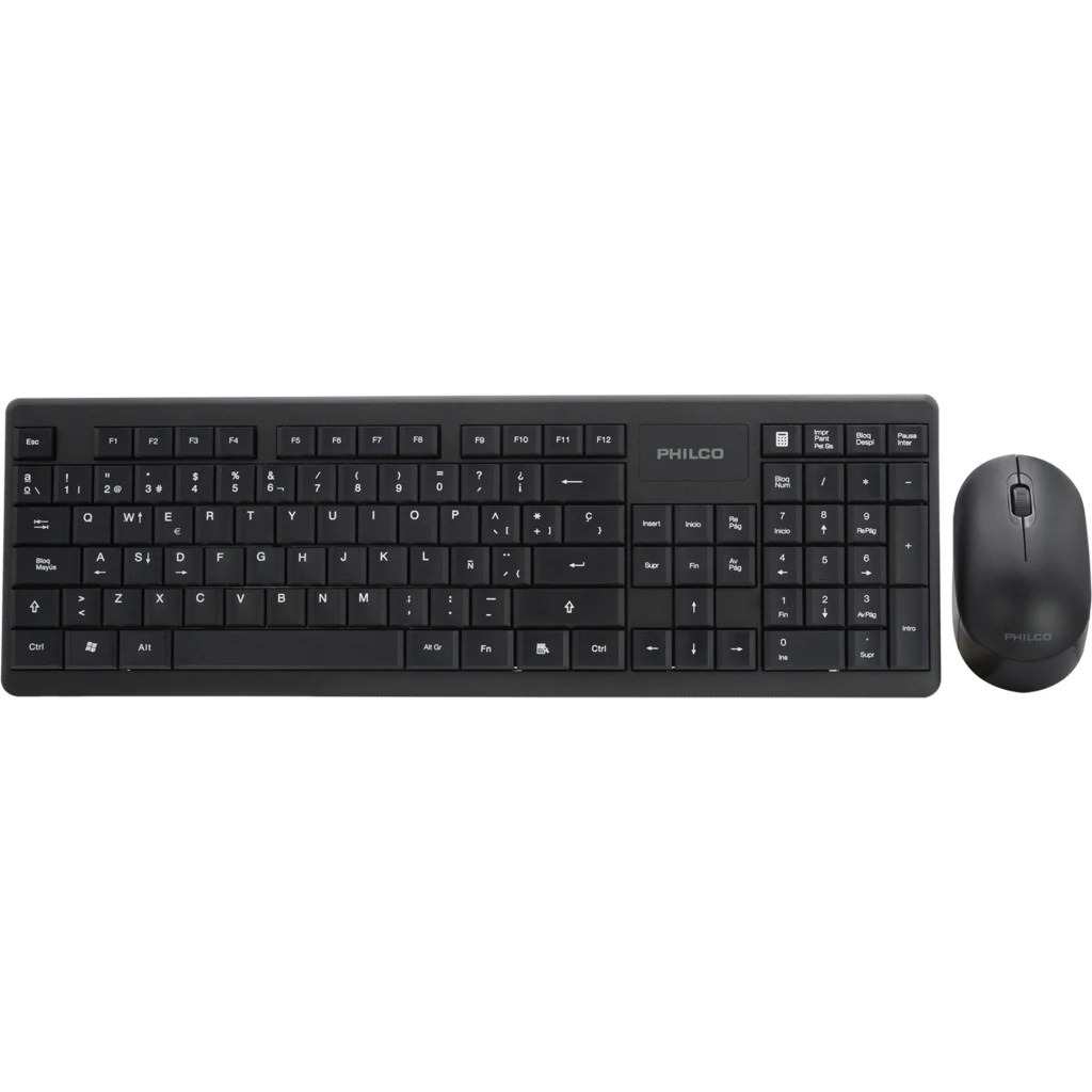 Imagen 2 de COMBO INAL. MOUSE + TECLADO PPR6314N NEGRO