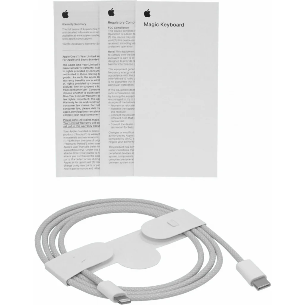 APPLE s/Numerico s/Huella Teclado Bluetooth Recargable Spanish