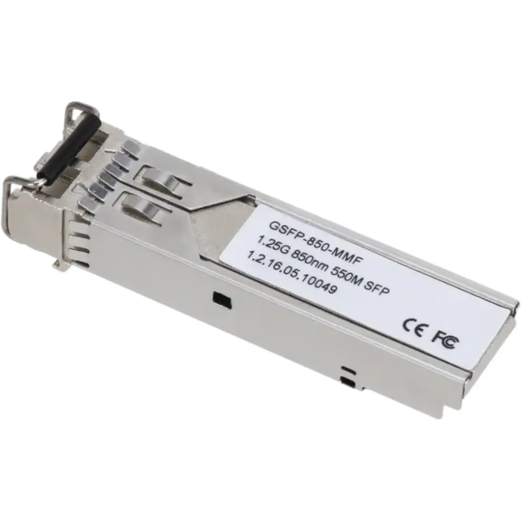 GSFP-850-MMF. Modulo SFP Dahua multimodo 1Gbps transmision hasta 550m