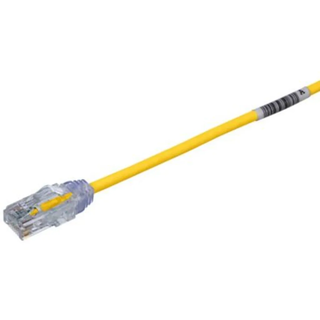 Imagen 1 de Panduit TX6-28 Category 6 Performance - Patch cable - RJ-45 (M) to RJ-45 (M) - 10 m - UTP - CAT 6 - IEEE 802.3at - booted, halogen-free, snagless, stranded - yellow