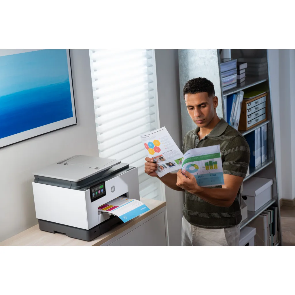 Imagen 10 de Impresora Multifunción HP OfficeJet Pro 9130 Inyeccion de Tinta color WiFi USB