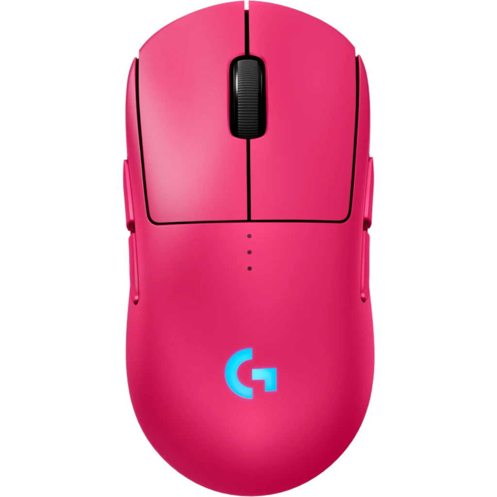 Mouse Gamer Logitech Pro 2 LIGHTSPEED Inalámbrico Sensor HERO 2 Rosa