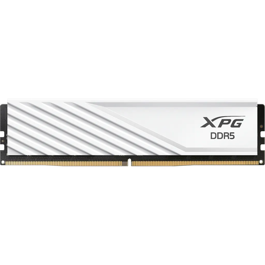 Imagen 2 de Memoria RAM 8GB DDR5 5600MHz DIMM CL46 Non-ECC 1.4V 288p - AData XPG WHITE