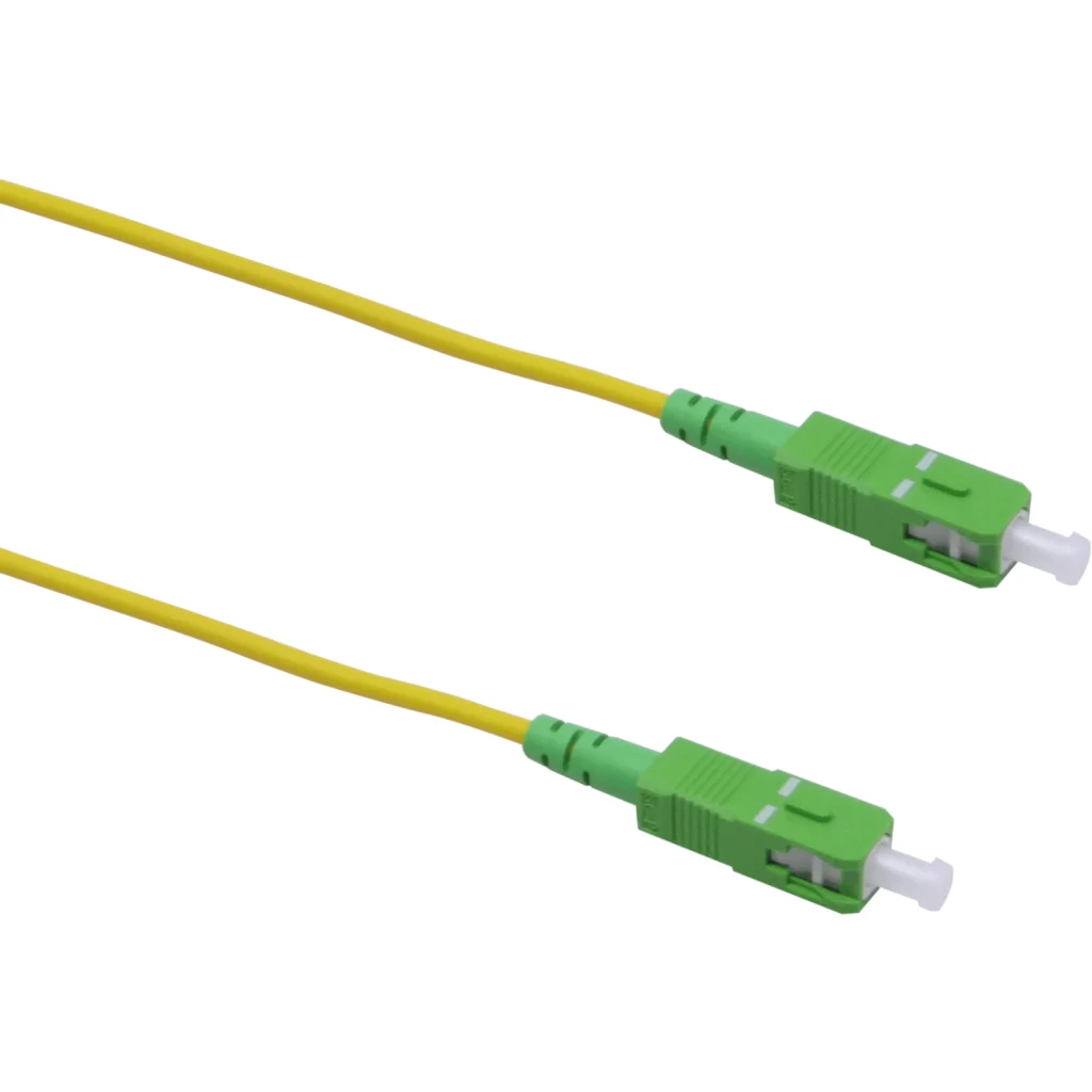Imagen 1 de 4-unids 3mt SC/APC-SC/APC MonoModo SM Simplex Jumper Cable Fibra 3.0mm