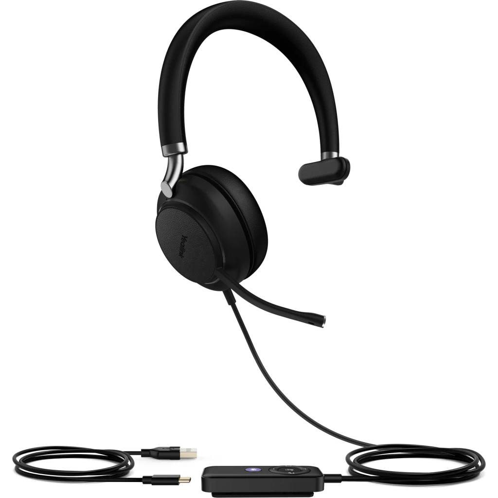 Imagen 1 de YEALINK Cintillo monoaural con conexion USB y Bluetooth 5.0