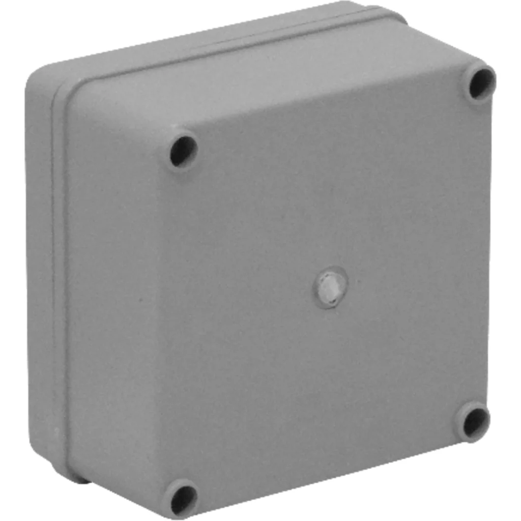 Imagen 1 de LINKCHIP 110x110x60mm Caja Estanca Gris PS 4-Tornillos-PS s/conos