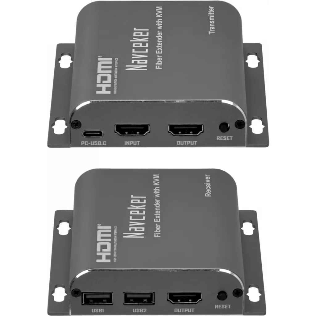 Imagen 5 de 20km Extensor Fibra Optica HDMI 1080p FullHD HDMI-1-In/2-Out inc-5Vdc