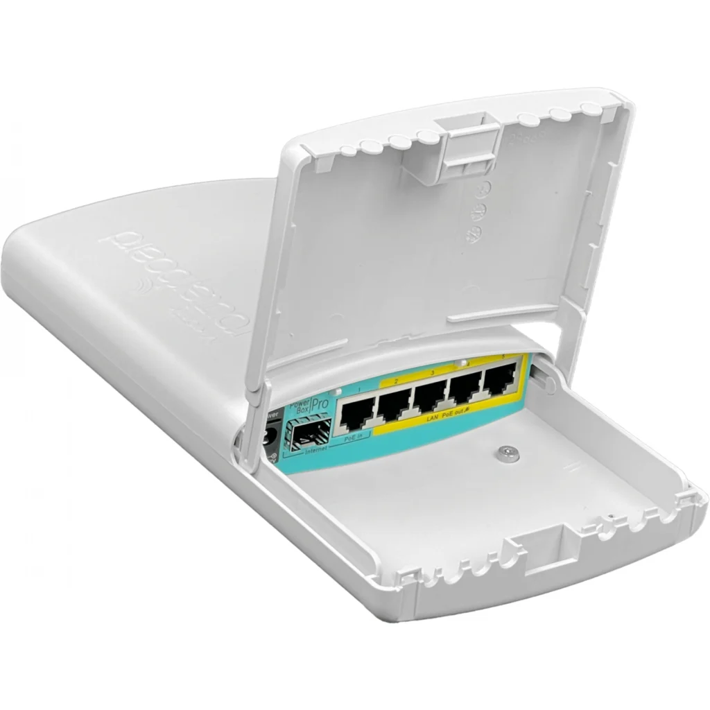 Imagen 1 de MIKROTIK Req-Cab Ext 800MHz 5-1000(4-PoE-out) 1-SFP L4 12-57V RB960PGS
