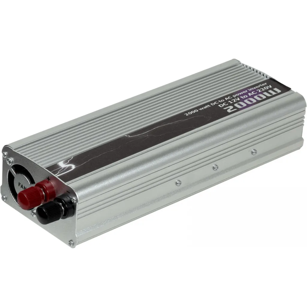 Imagen 5 de 2000W 12VDC-in 220V-out Inversor 1-Multinorma 1-USB-A c/Ventilador