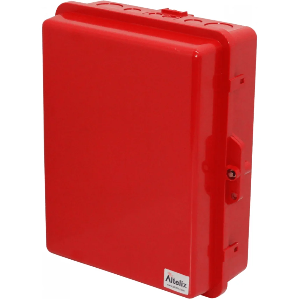 Imagen 3 de ALTELIX Roja 355x280x127mm IP55 Caja Exterior NEMA3 PC+ABS