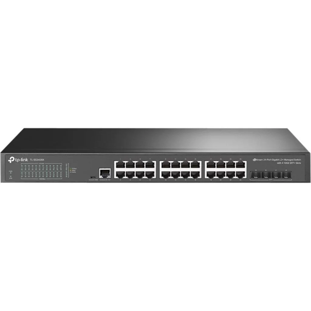 Imagen 2 de Switch TP-Link JetStream TL-SG3428X V1 Gestionado 24x10/100/1000 +
