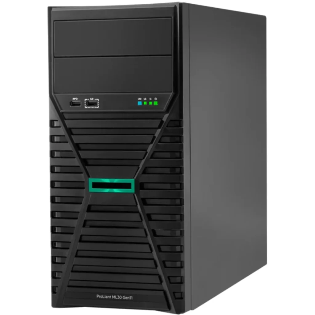 Imagen 2 de HPE ProLiant ML30 Gen11 6325P 3.5GHz 4c 1P 1x32GB-U 4LFF-NHP 2x1TB SATA HDD 1x35