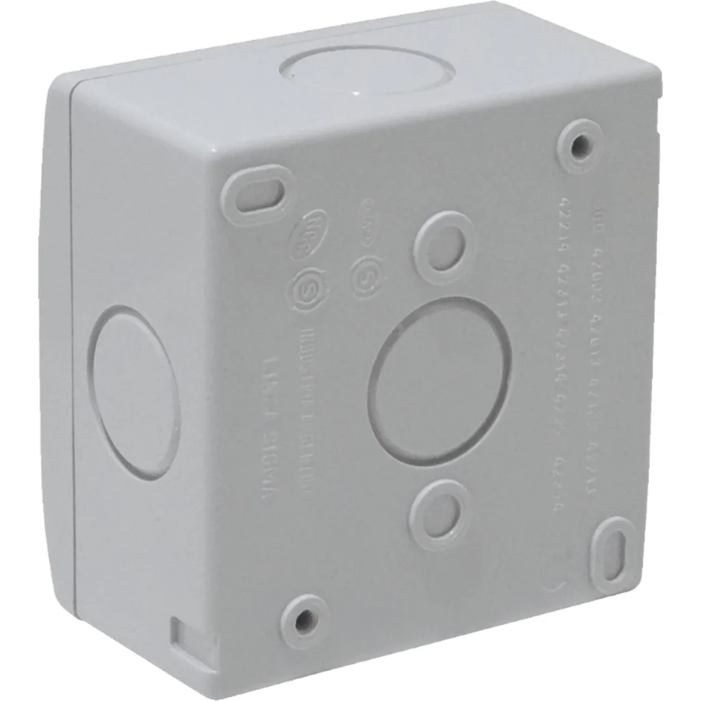 Imagen 4 de KALOP s/Tapa 2-Modulos Caja Gris IP40 2-Puestos Sigma KL42013