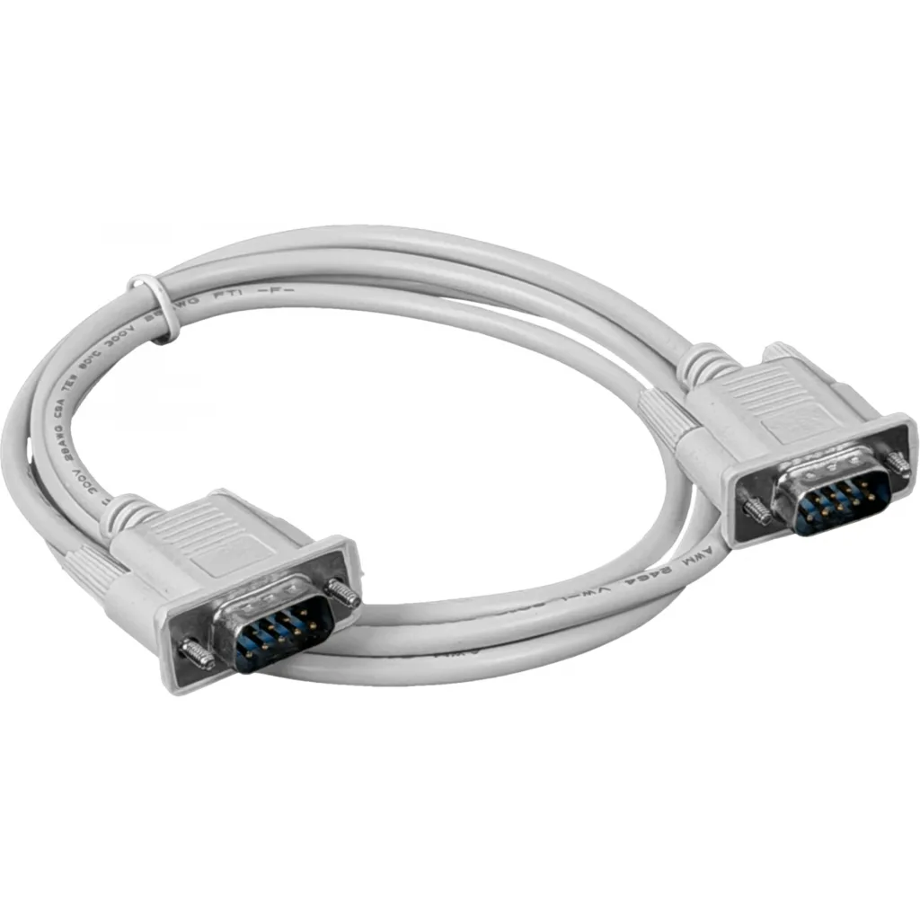 Straight 1,3mt DB9-Macho-Macho 130cm Cable Directo Serial RS232 DE-09