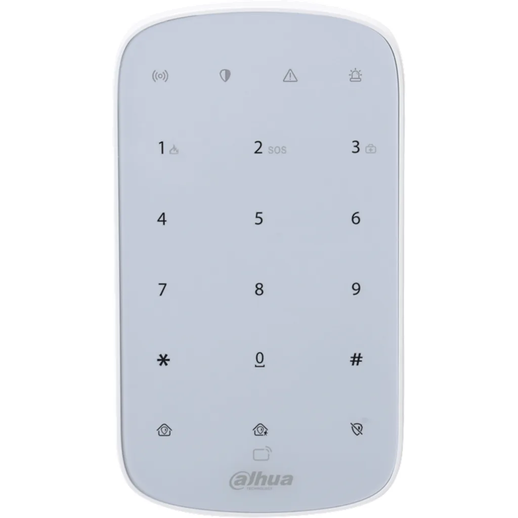 Imagen 2 de DHI-ARK30T-W2. Teclado inalambrico central de alarma Dahua