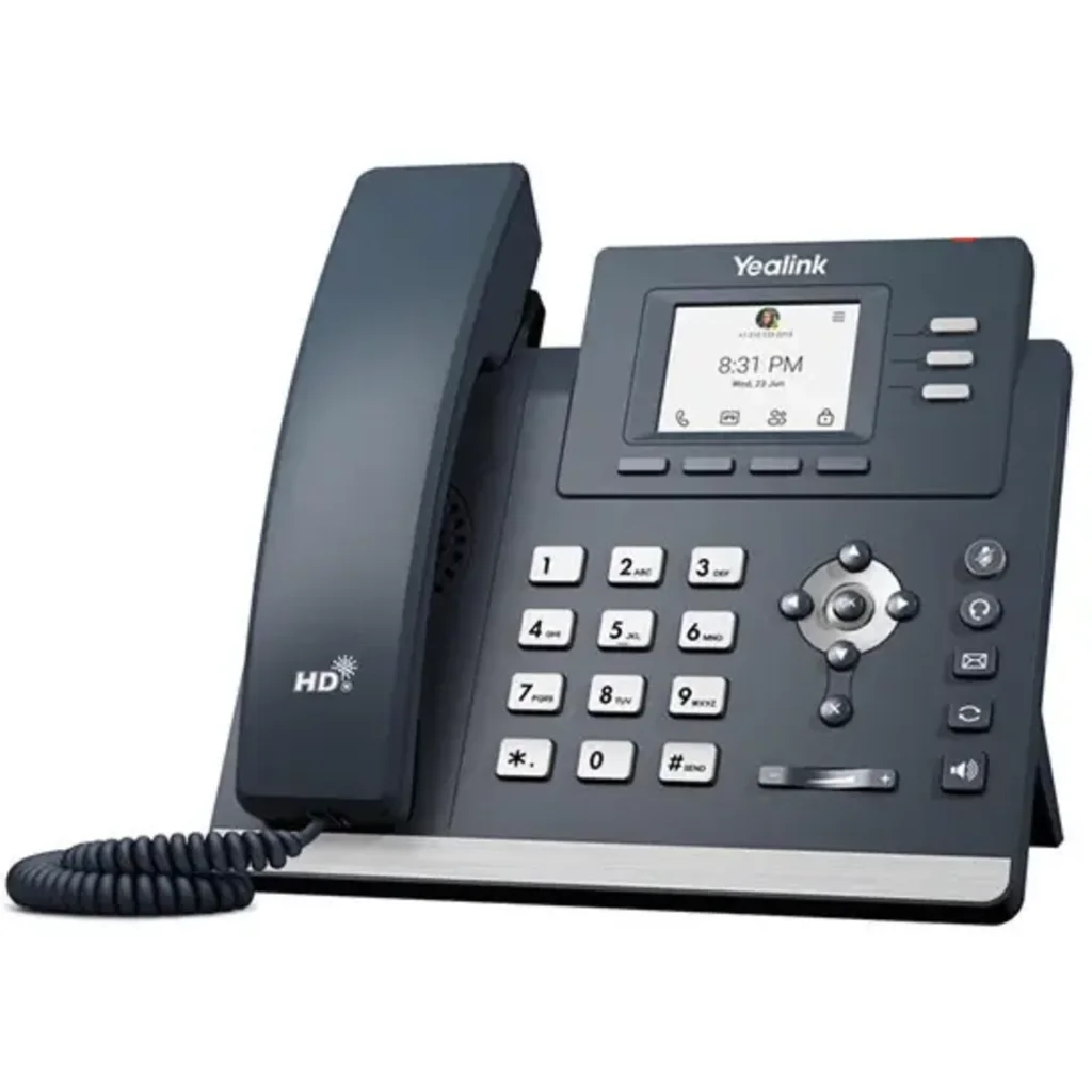 Imagen 1 de Telefono Yealink nativo Teams Pantalla 2.4" handset magnético, USB, GB POE 