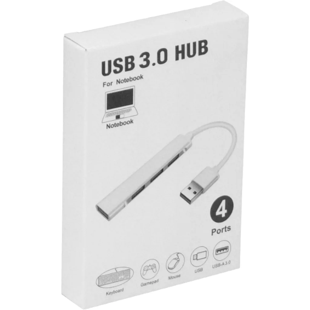 Imagen 2 de HUB USB3.0 1-AM 4-AH 4-Puertos no permite fuente de poder