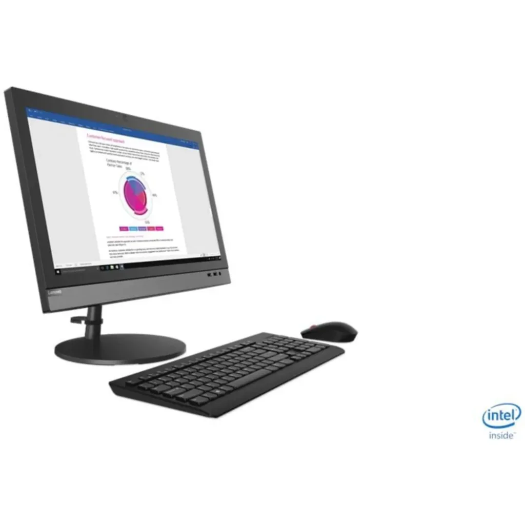 Imagen 1 de Computador Reacondicionado Lenovo AIO V330-20ICB I3-9100, 8 Gb, SSD 240 Gb, 19.5", DVD, W11Pro (Reacondicionado)
